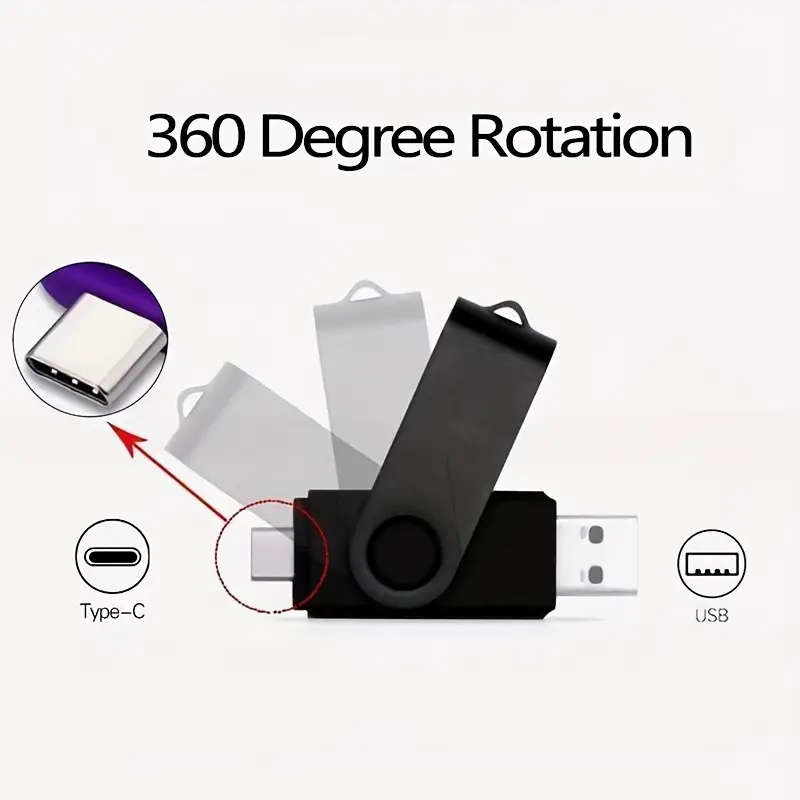 128GB Type C & USB Flash Drive