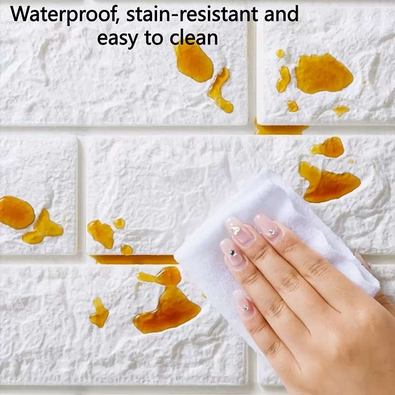 40-Piece Pack Of Self-Adhesive Wallpaper