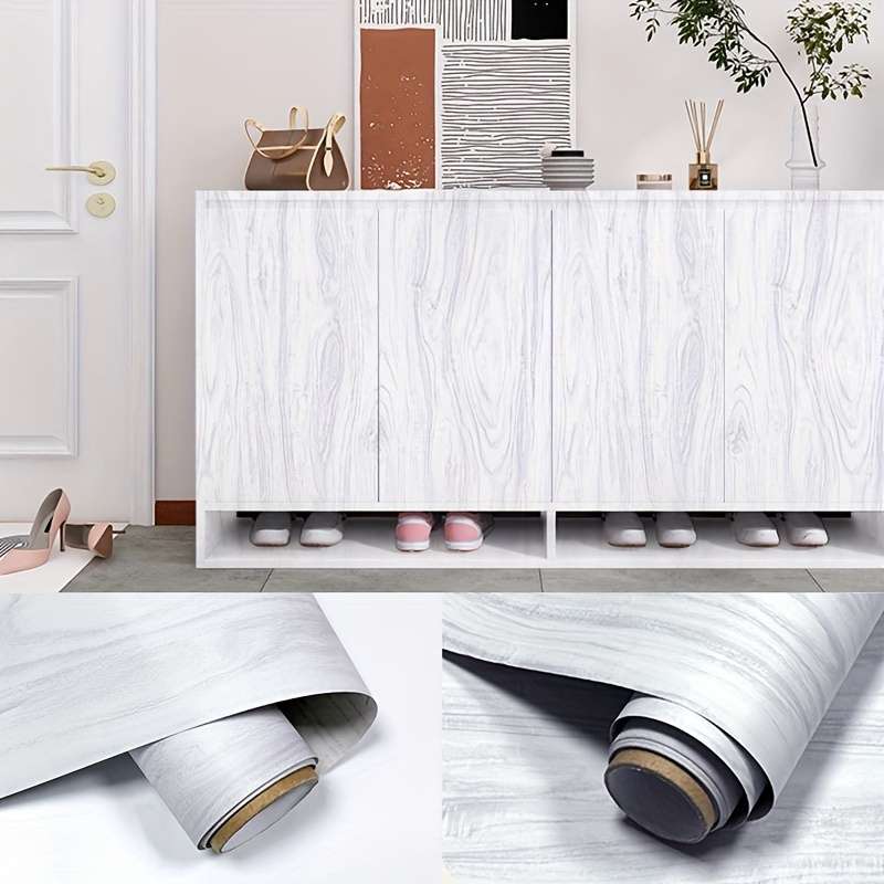1PC Wall StickersGray Oak23.62X393.7in  60X1000.02cm