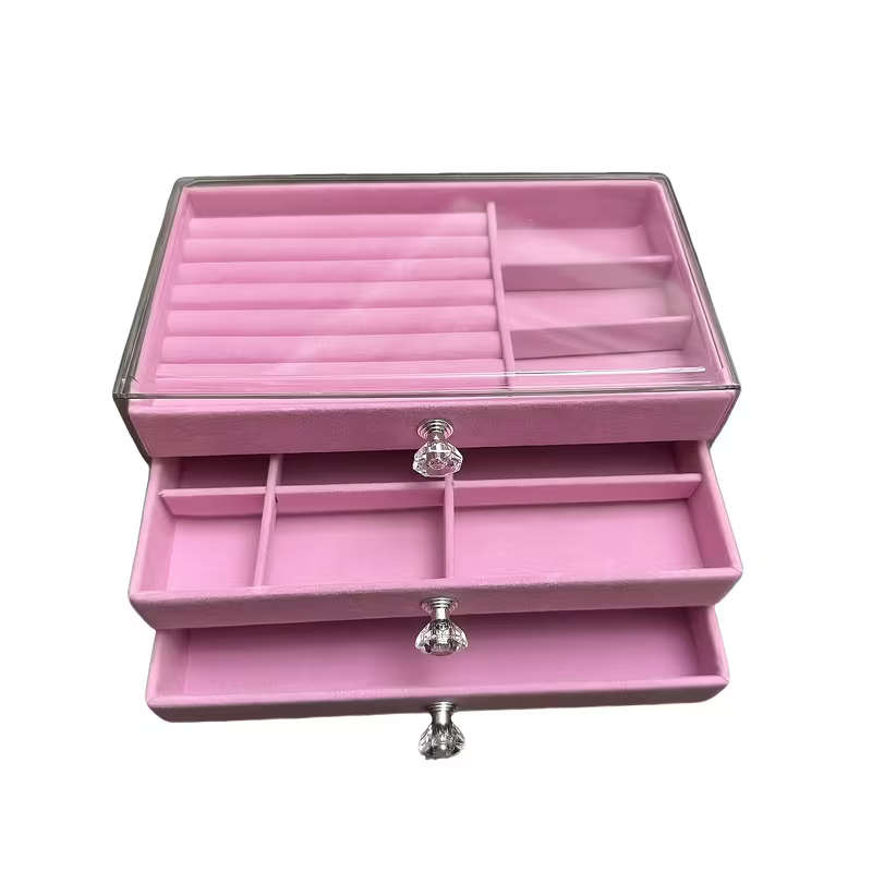 Multi Layer Drawer Jewelry Storage Box