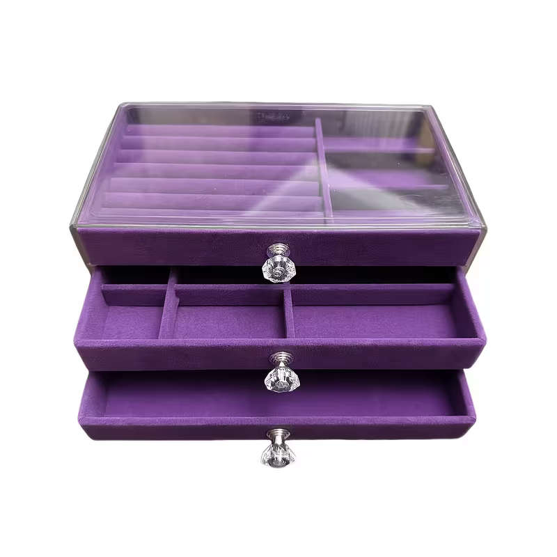 Multi Layer Drawer Jewelry Storage Box