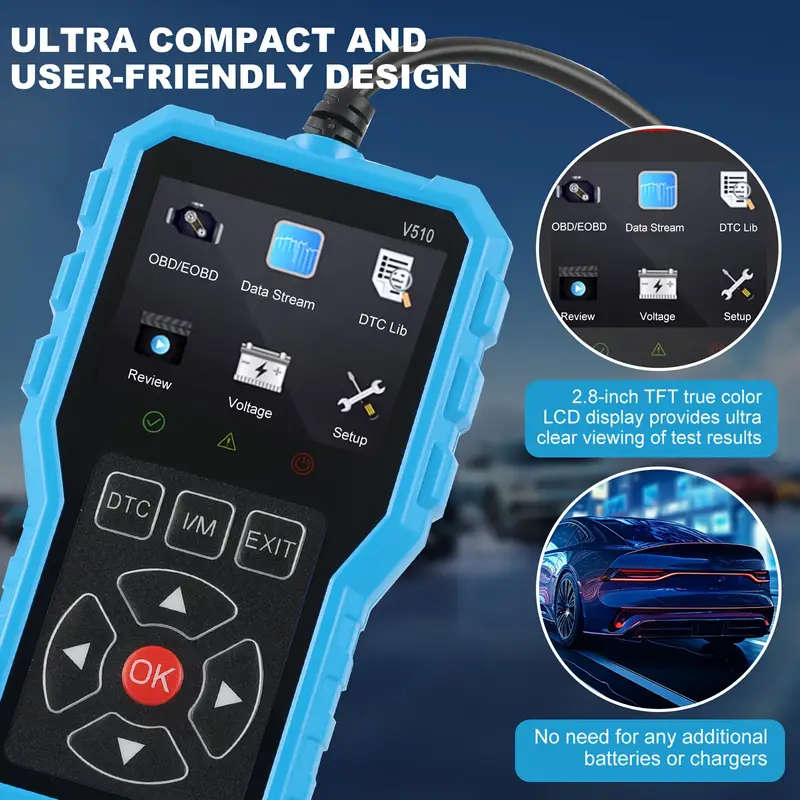 FULL OBD2 CAR DIAGNOSTIC SCANNER