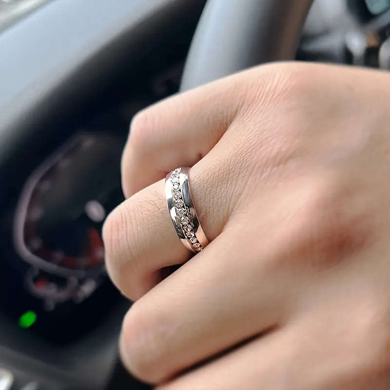 Titanium Ring for Men and Women, 6mm Band