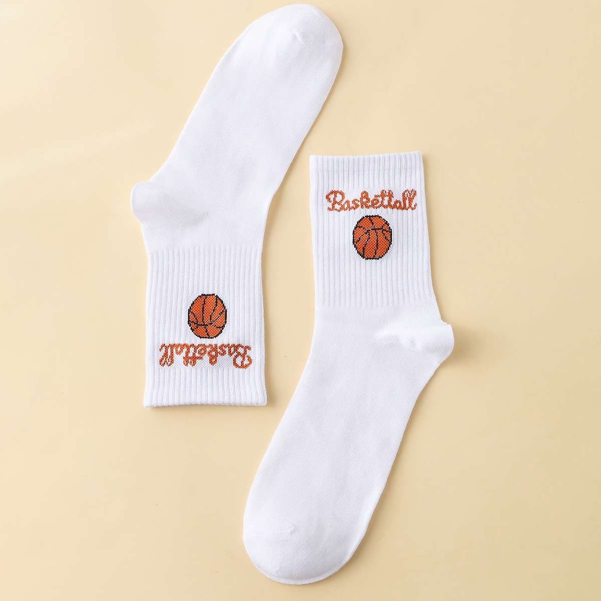 1 Pair Polychrome  Socks