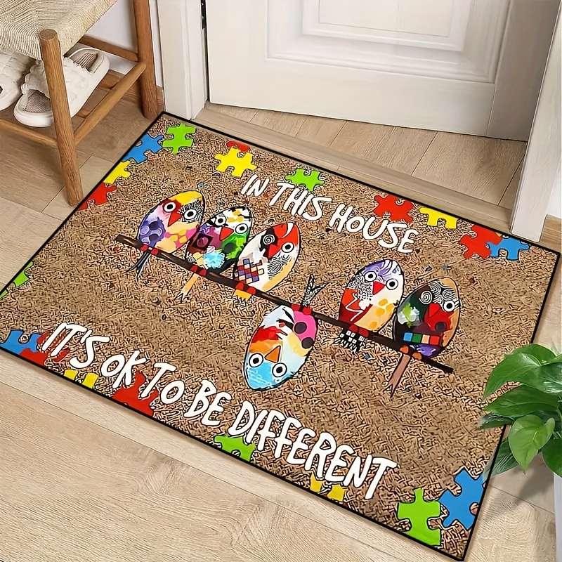 1Pc 40x60cm 15.7x23.6inch Floor Mat