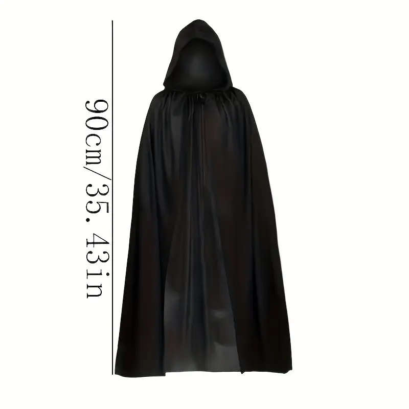 Unisex Halloween Hooded Cloak For Adults