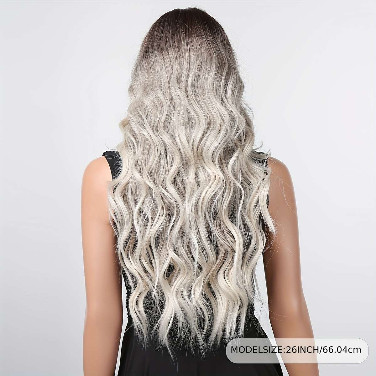 Mixed Color 66.04cm Fashion Design Wig