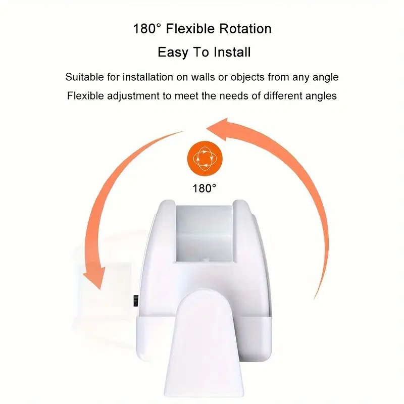 1pc Welcome Doorbell with 32 Melodies Adjustable Volume Infrared Motion Sensor Easy Install Wireless