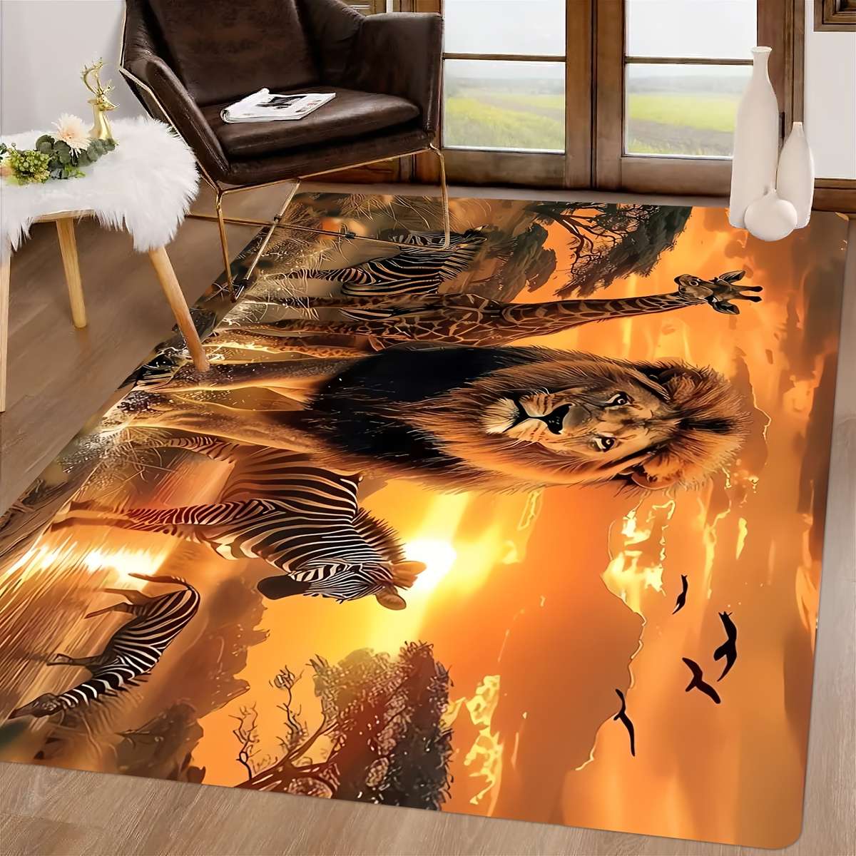 1Pc 80x120cm 31.4x47.2inch Floor Mat