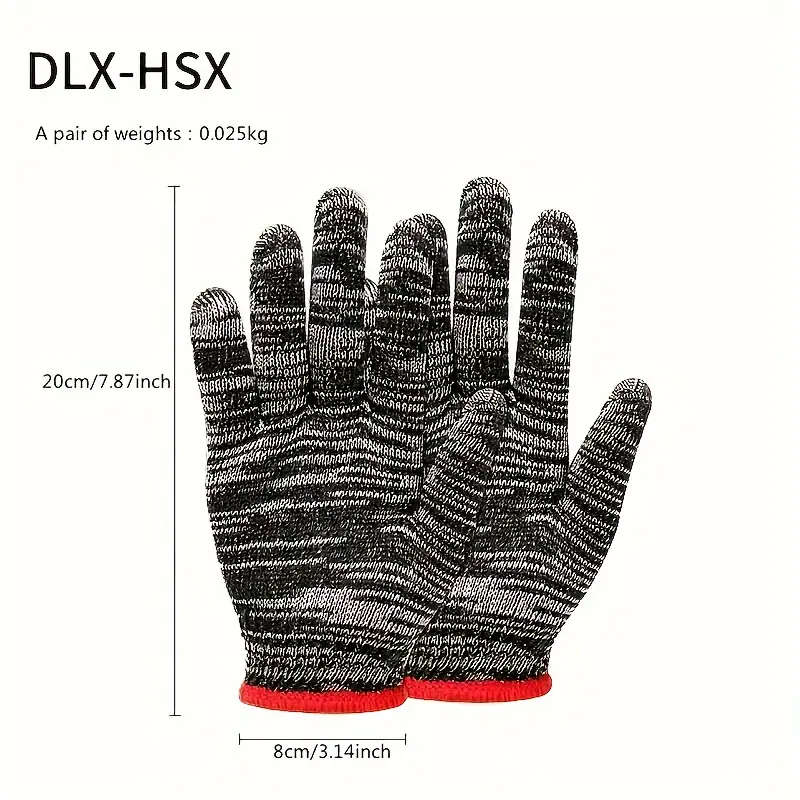 12 Pack of Heavy Duty Work Gloves