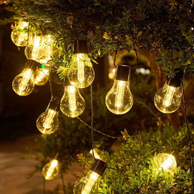 Outdoor Solar Shatterproof Pendant Light