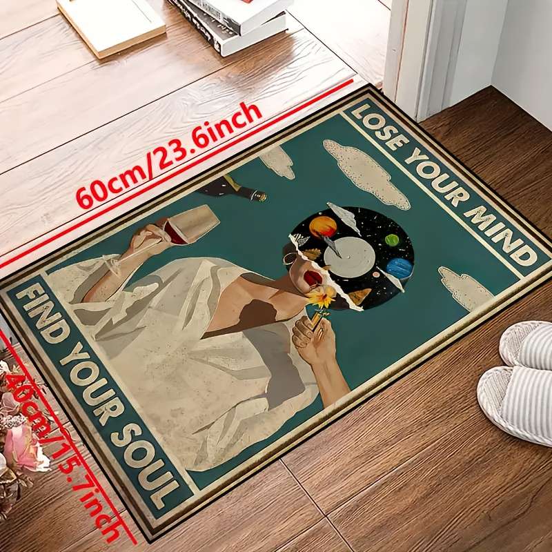 1Pc 39.4x59inch 100x160cm Floor Mat
