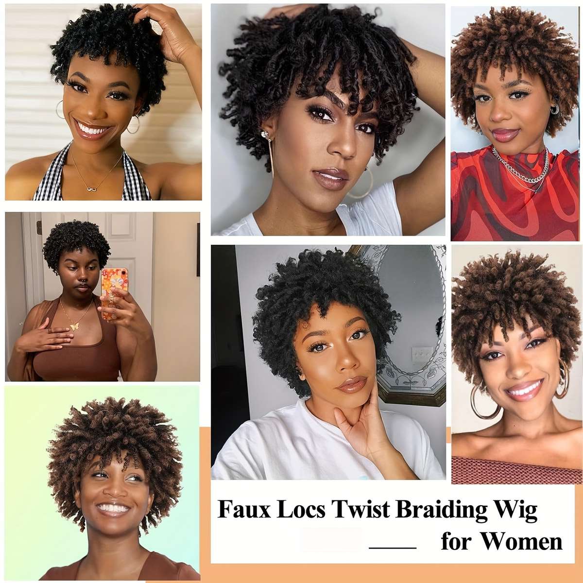 1Pc 1B 10.16cm Fashion Design Wig