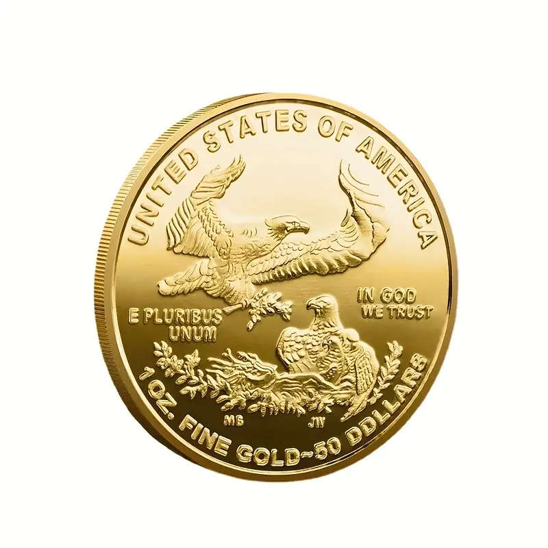 United States Fine Gold-Plated Replica , 1oz Collectible Coin