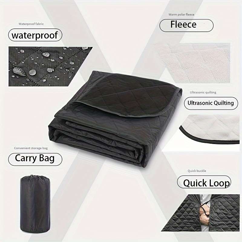 1ps Blanket Color Black