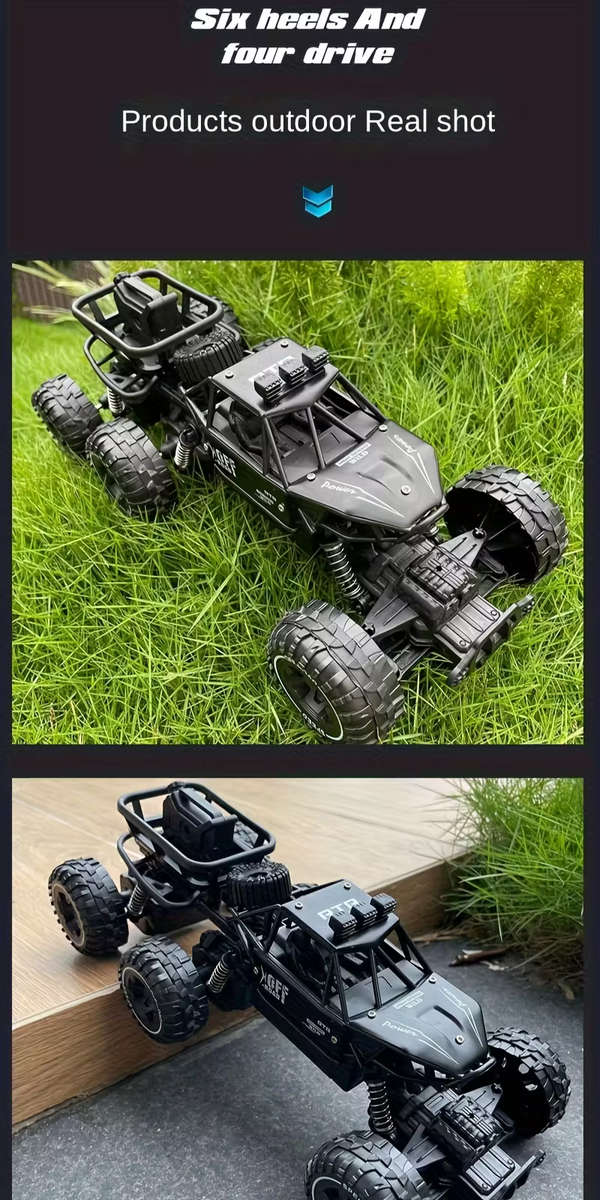 6-Wheel Off Road RC 2.4Ghz Vehicle