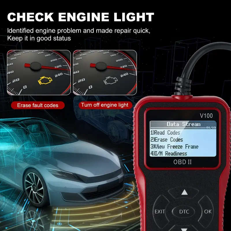 FULL OBD2 CAR DIAGNOSTIC SCANNER