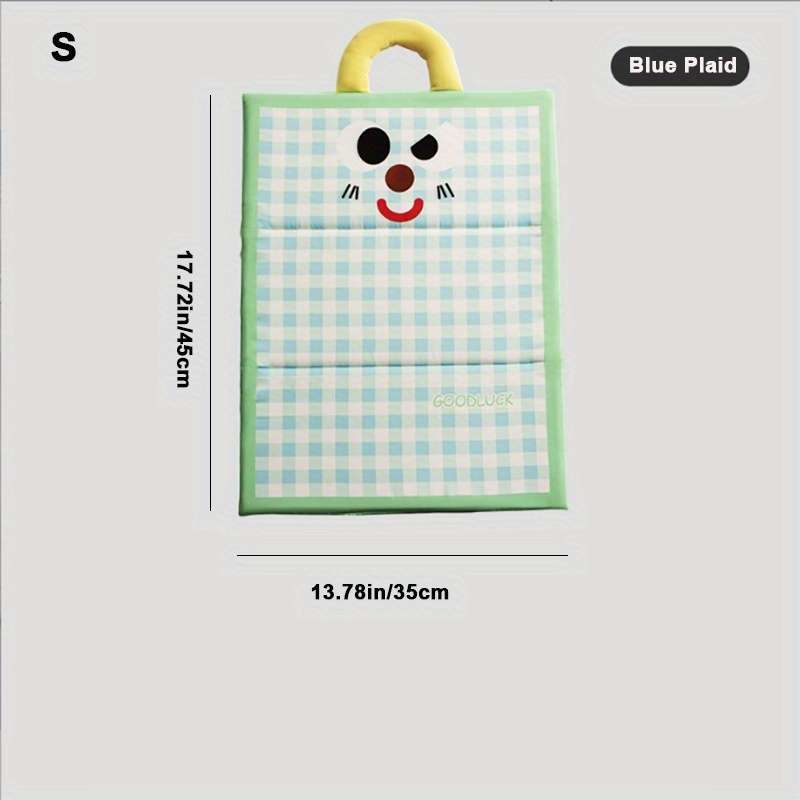 Pink Plaid Cooling Pad