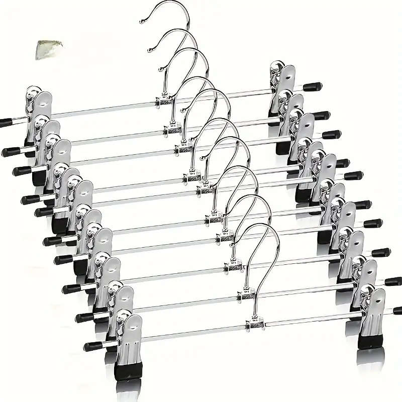 10pcs Leggings Drying Hangers Clothes Storage Hanger For Pants Bras Scarves Underwear Clothes Organi