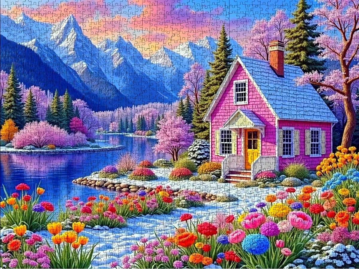 1000 Piece Paper Jigsaw Puzzle For Adults