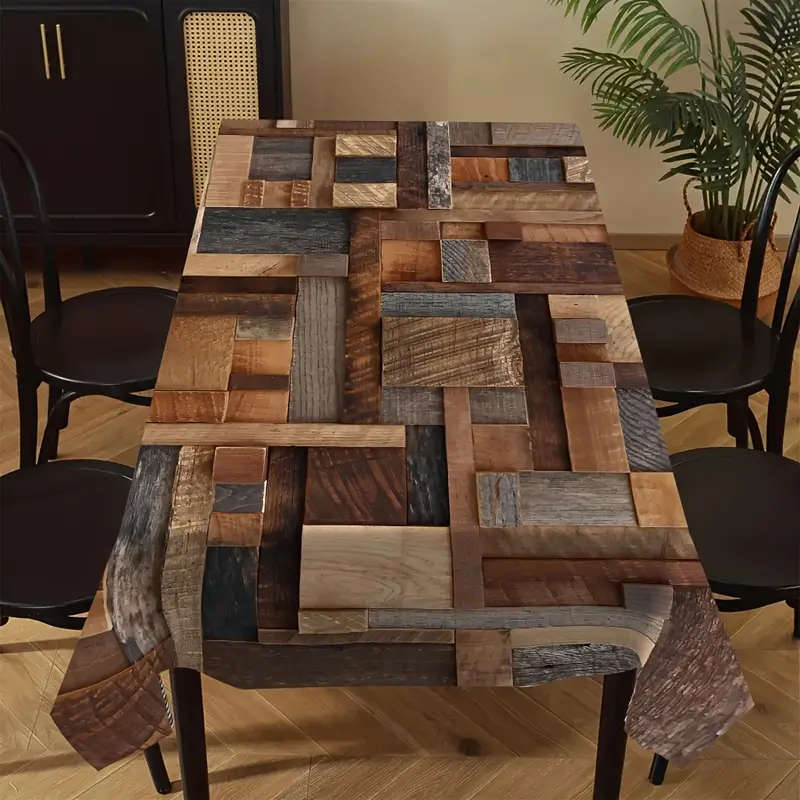 1 Piece Of Country Farmhouse Style Tablecloth 140*220Cm