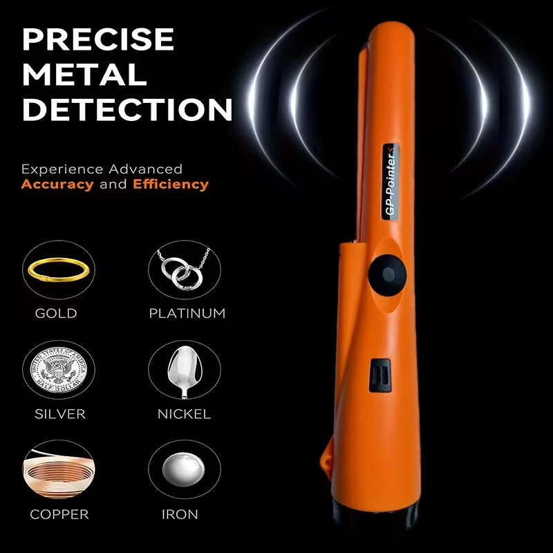 Professional Handheld Metal Detector Pinpointer with High Precision