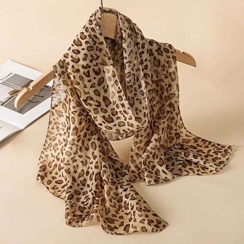 Bohemian Style Women'S Long Printed Scarf