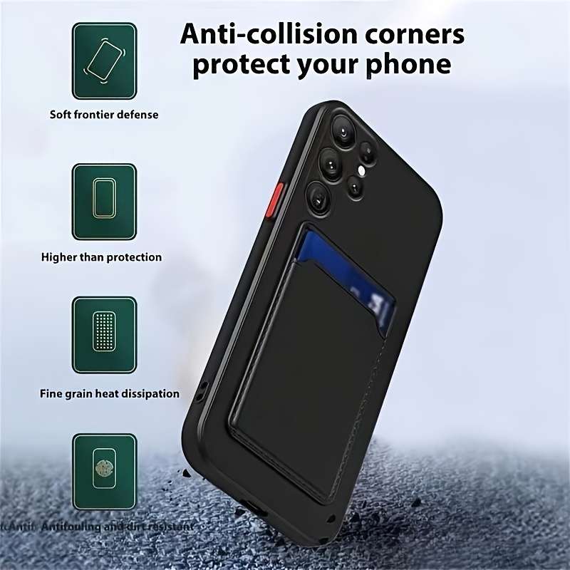 1pc Black For Samsung Galaxy A71 Phone Cases