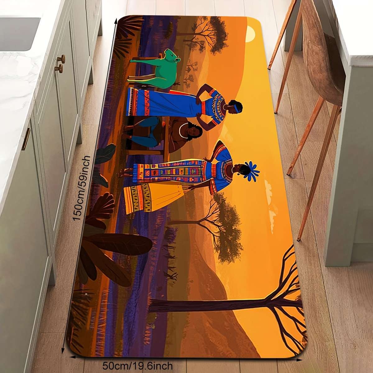 1Pc 16x47inch 40x120cm Floor Mat