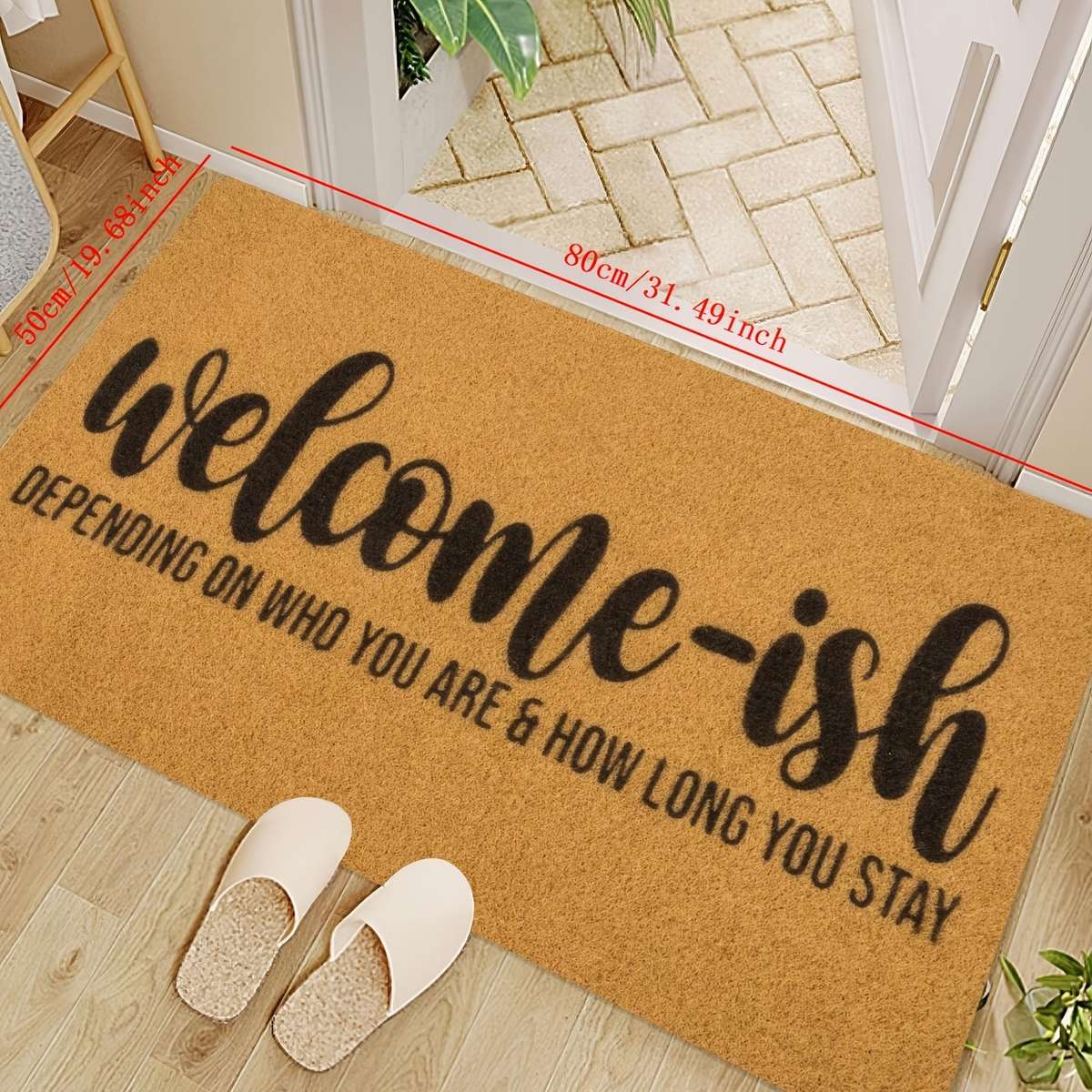 1Pc 23.6x35.4inch 60x90cm Floor Mat