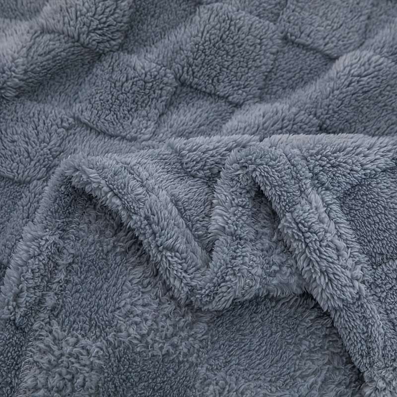 1ps Blanket Color Grey size 100x150cm