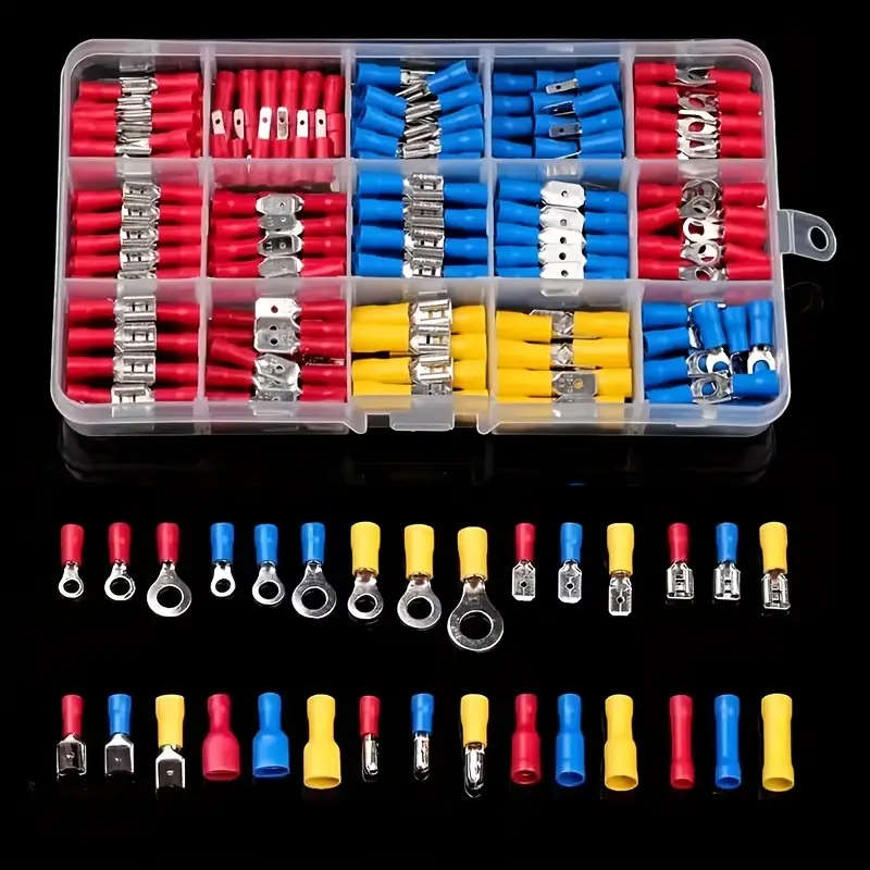 102Pcs Electrical Crimp Connectors Set