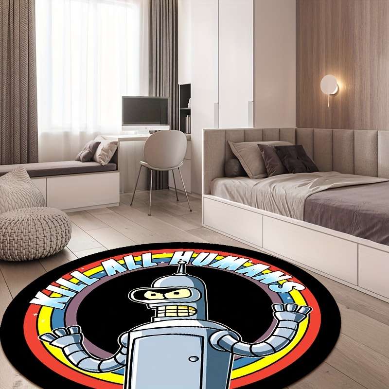 1Pc 31.89x31.89inch 81x81cm Floor Mat