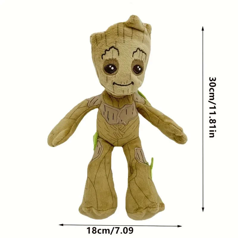 1 x Marvel Guardians Of The Galaxy Cartoon Character Groot Tree Plush Toy