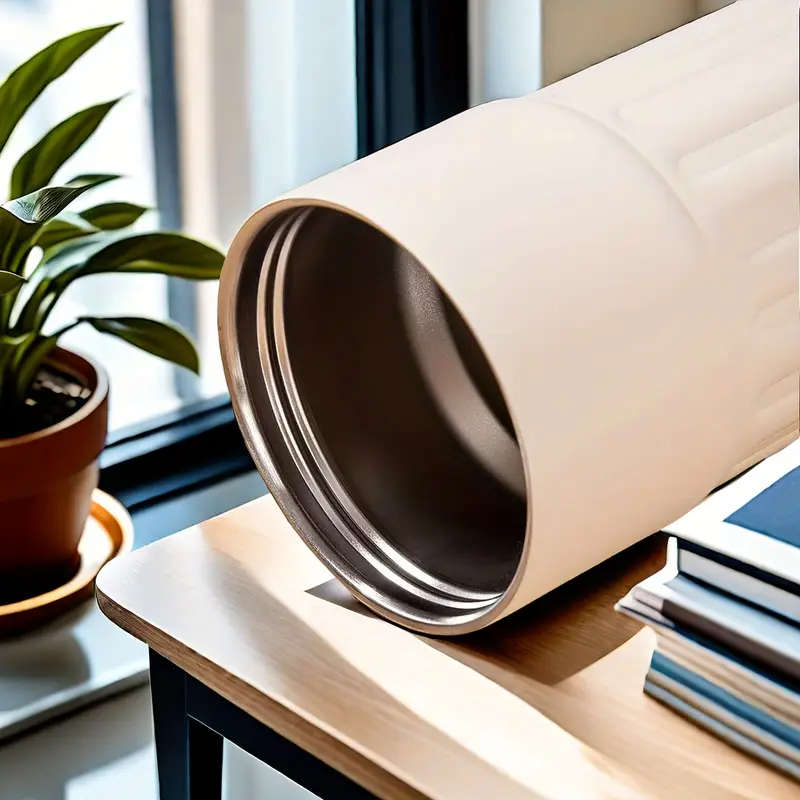 410ml Stainless Steel Travel Mug Blue lid