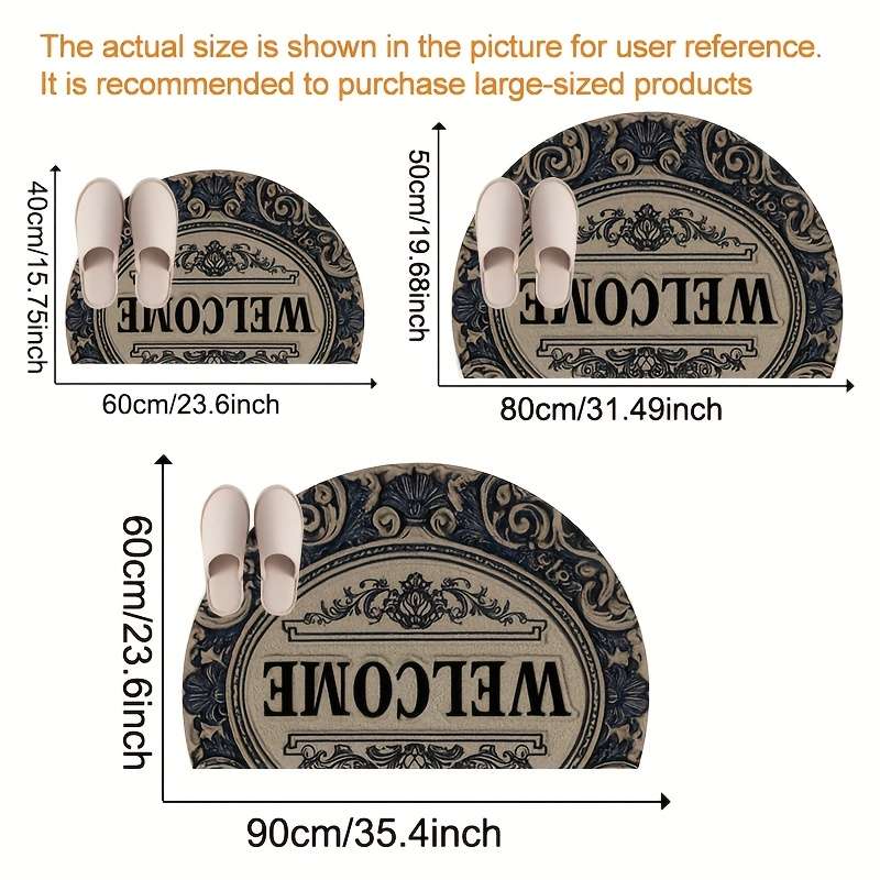 1Pc 40x60cm Floor Mat