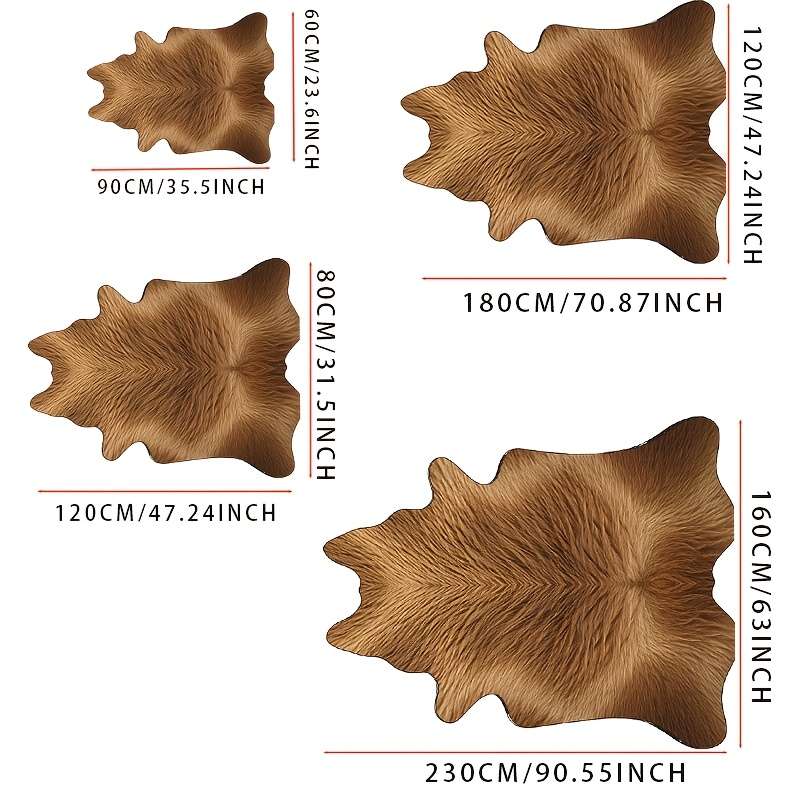 1Pc 60x90cm 23.5x35.5inch Floor Mat