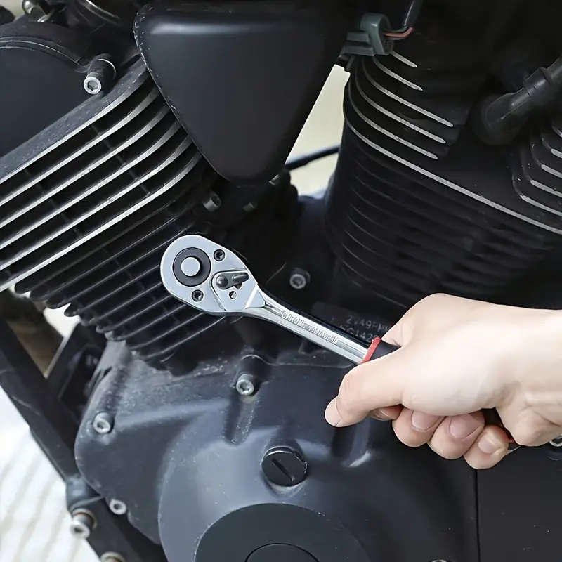 12-Piece Socket Wrench Set - Durable Steel