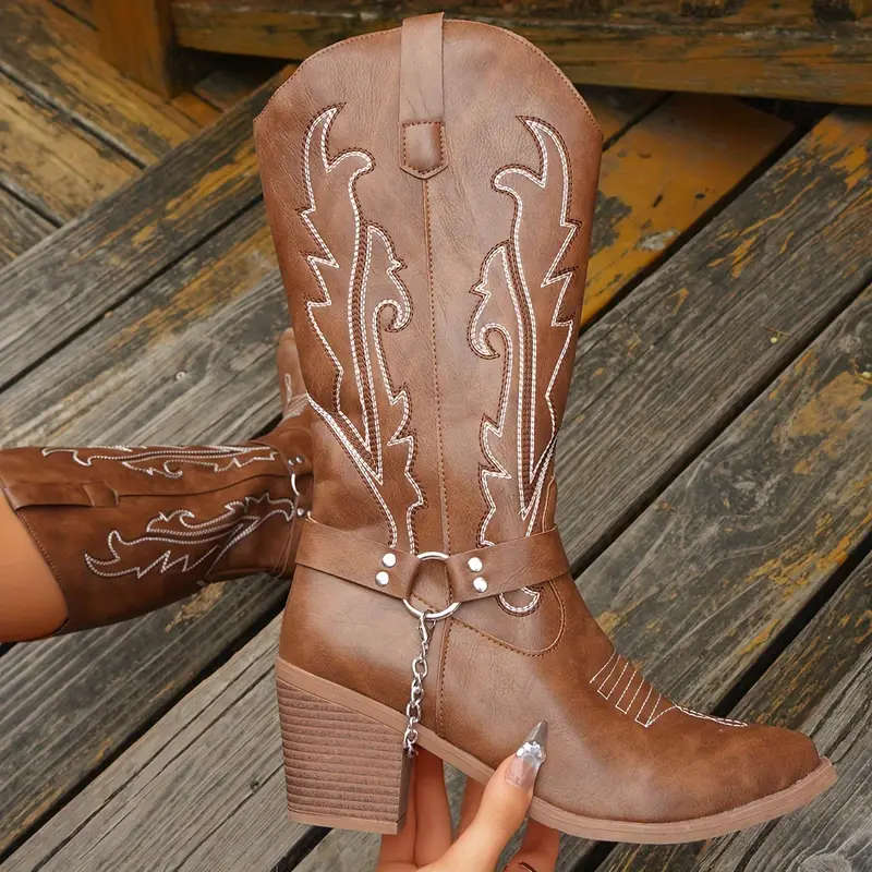 Women's Cowboy Boots with heel