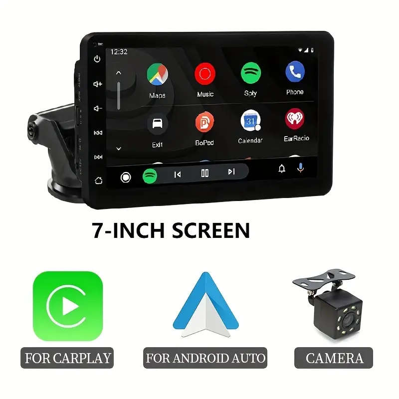 New - HIPPCRON portable car play and android auto screen 7INCH