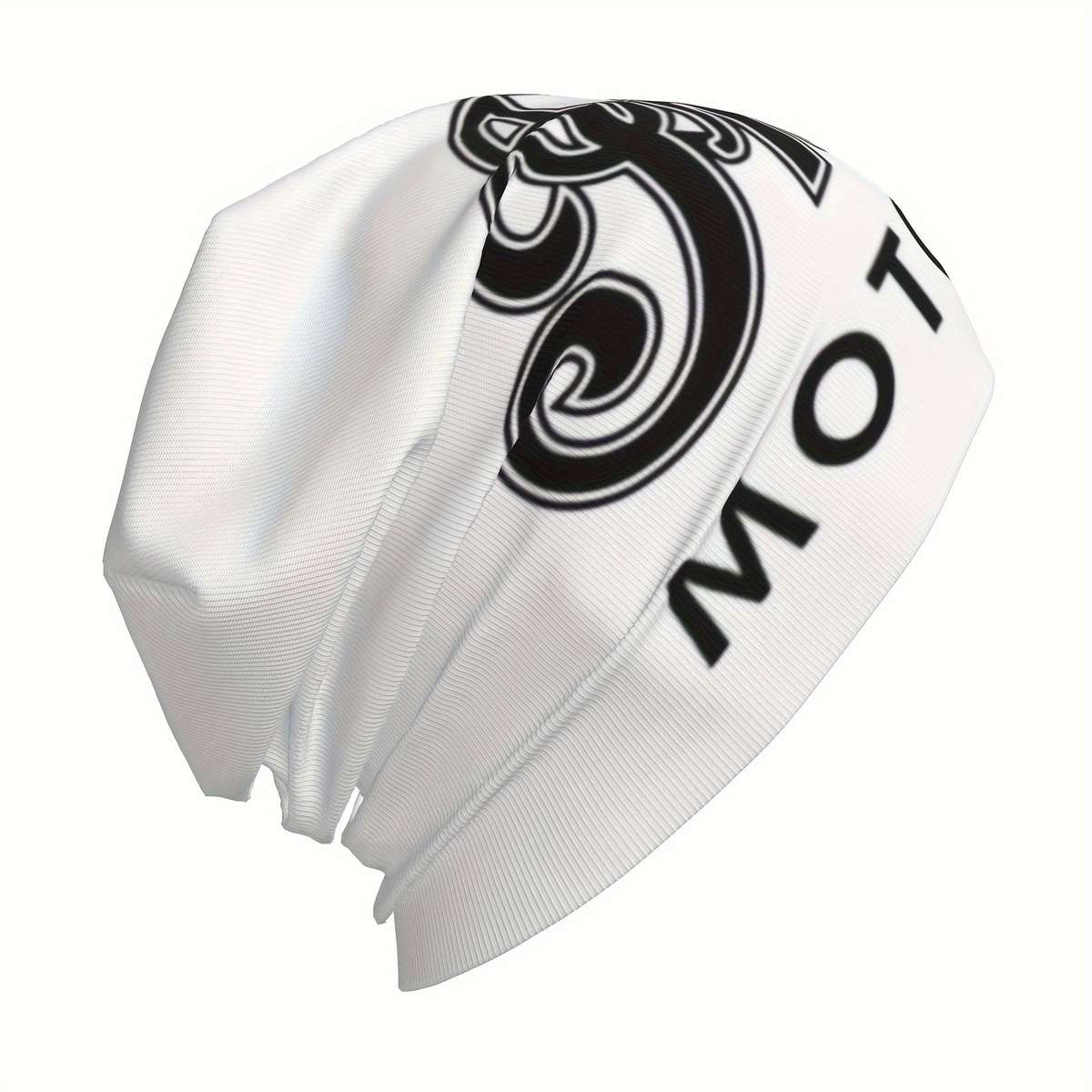 1pc Indian Motorcycles Beanie Hat Soft Thin Polyester Blend Funky Style Bonnet Cap with Log