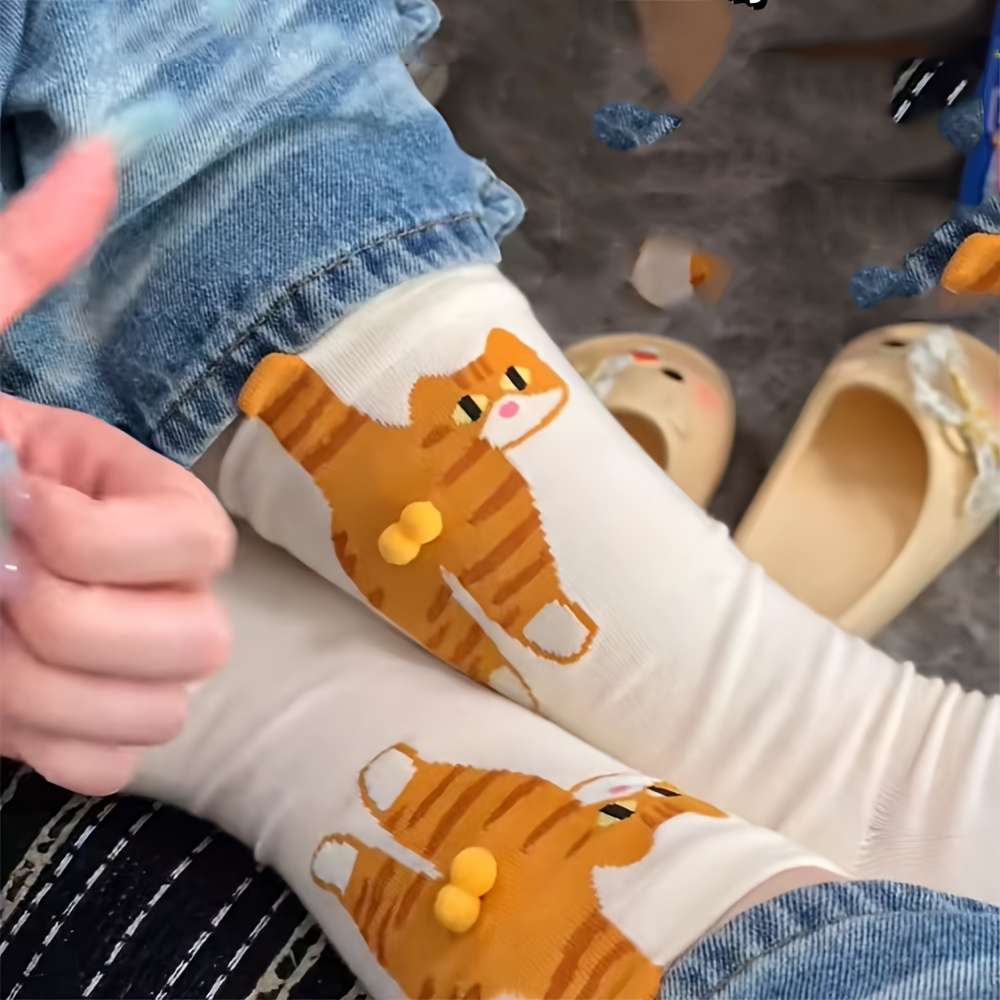 Sock 2Pairs White One Size