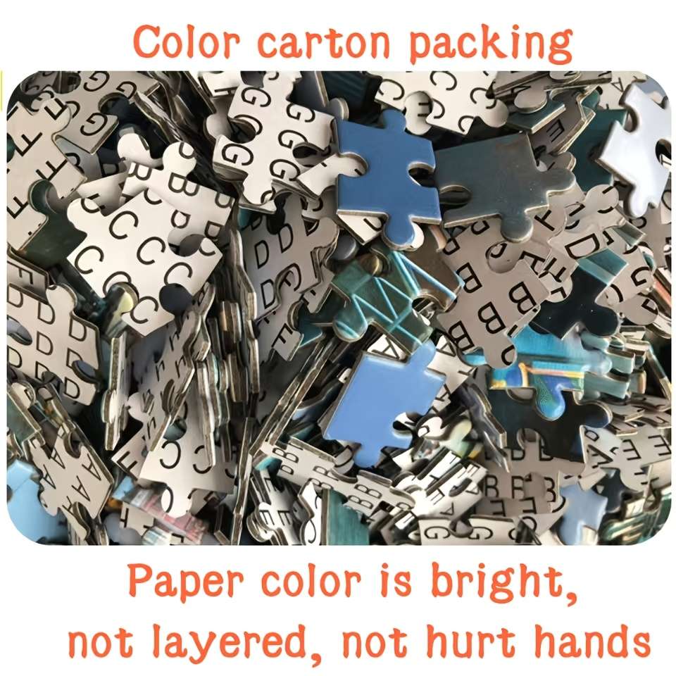 1000 Piece Paper Jigsaw Puzzle For Adults