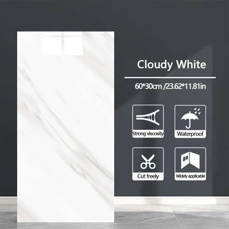 1PC Wall StickersCloudy White40 yuan