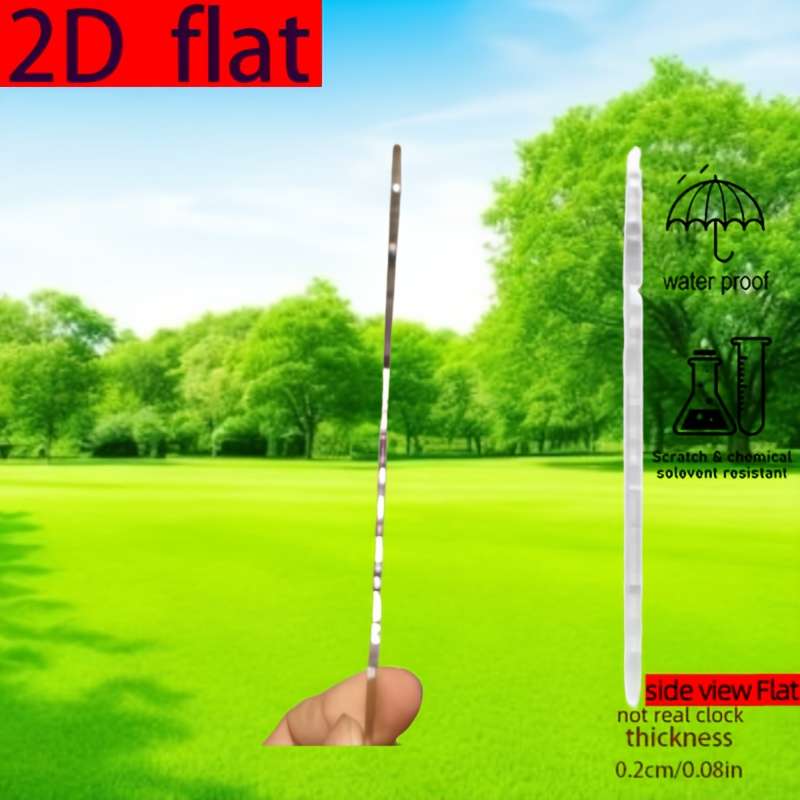 2D Flat Printing Acrylic Gentle Cow Charming Outdoor Decoration Suitable