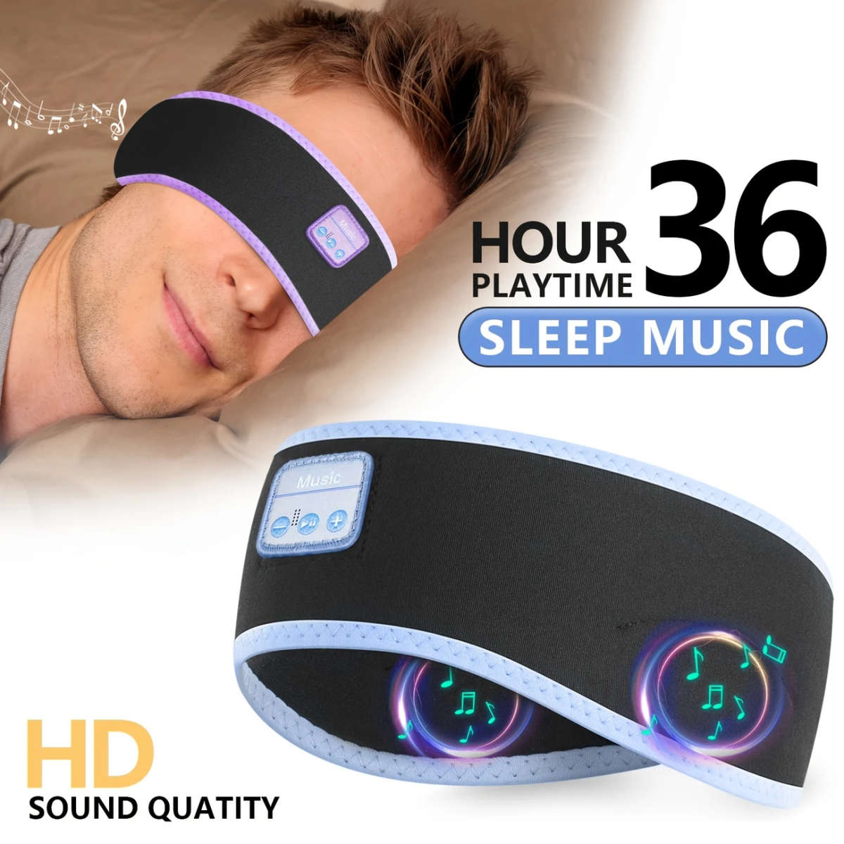 Wireless Sleep HeadphonesWireless Sleep Headphones