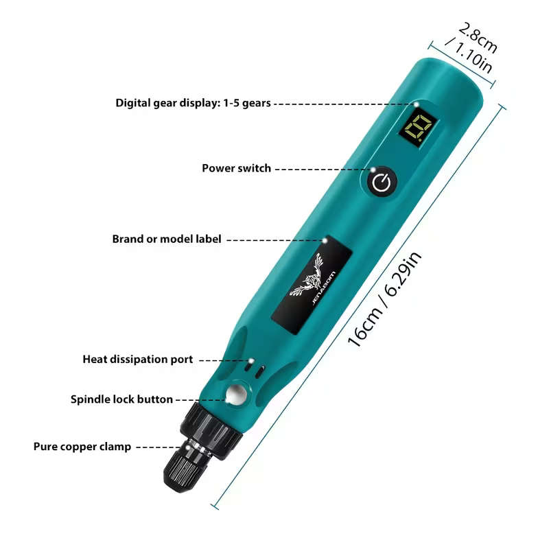 25PC Rechargeable Electric Engraving Tool Set