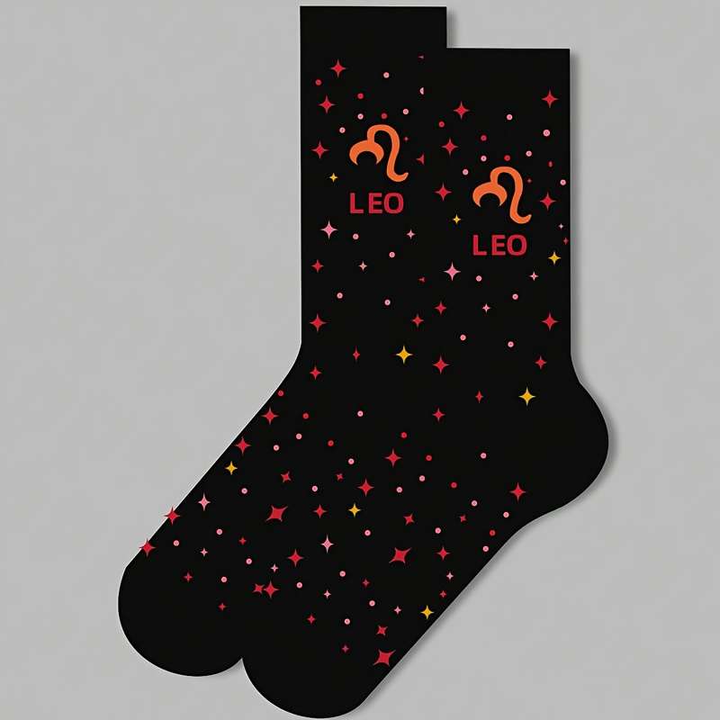 1 Pair Virgo  One Size Socks