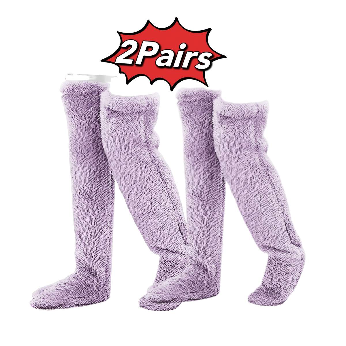 Sock Brown 2Pairs One Size