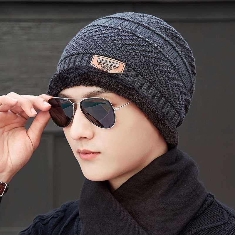 Hat Triangle Mark Grey One Size